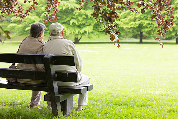 istock Senior couple outdoors 492199669
