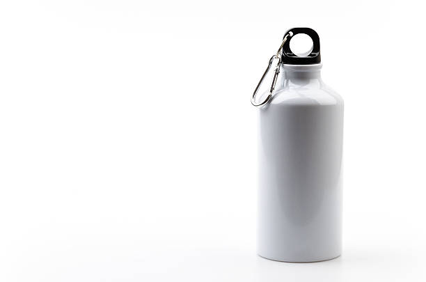 istock Stainless bottle water isolated white background 492202805