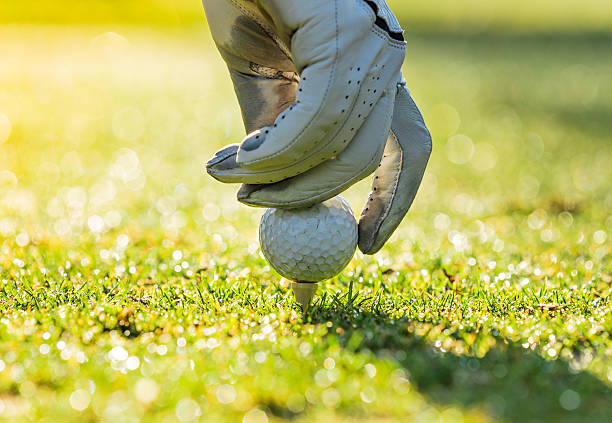 istock Close-up of golf ball. 492217394