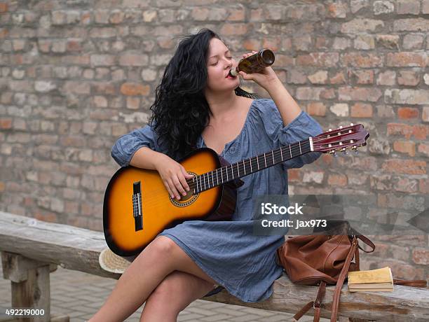 Festival Feelings Stock Photo - Download Image Now - 2015, Acoustic Guitar, Adult