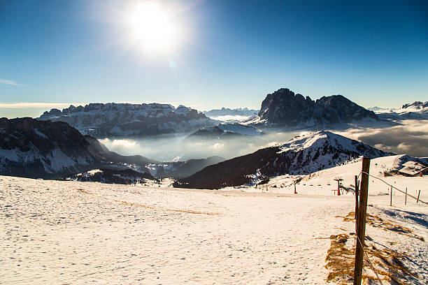 istock Italian Dolomiti ready for ski season 492219410