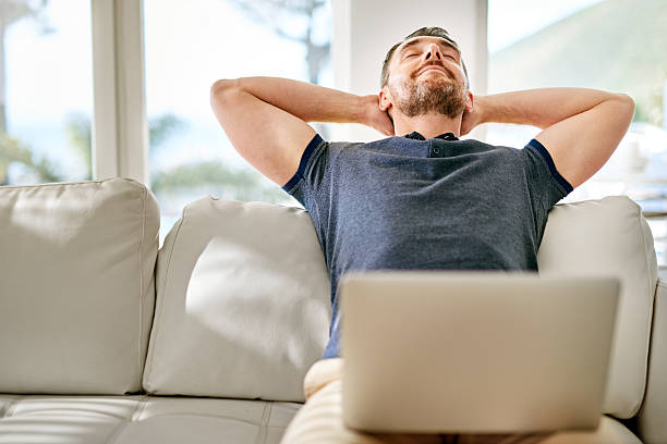 istock Having a no-stress day at home 492224360
