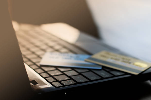 istock Laptop credit card payment 492224788