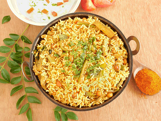 istock Rice Pilaf Vangi Bhath 492225790