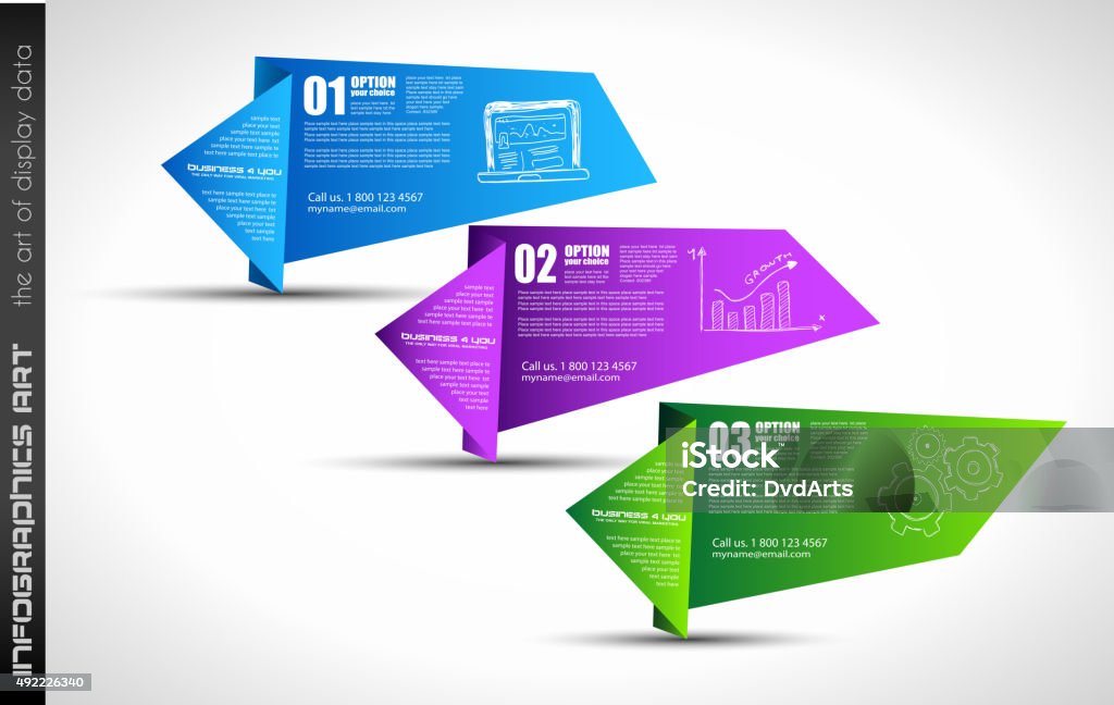 Info Layout Example Clean Infographic Layout Template For Data And Information Analysis ...