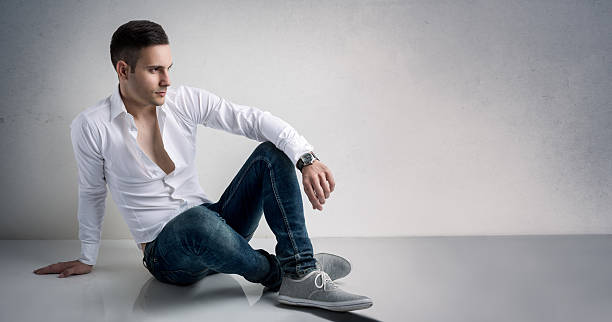 istock Vogue style of young man 492230150