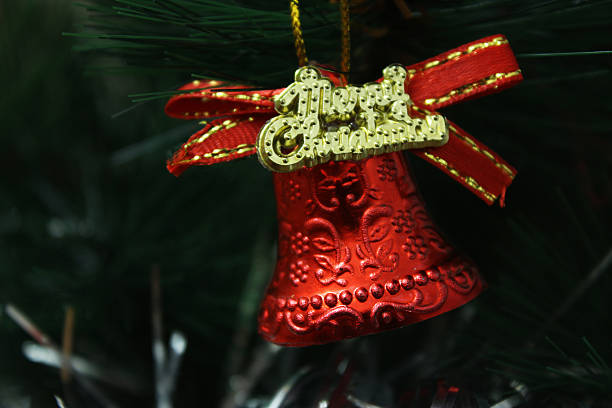 istock Toy on the Christmas tree - Bell 