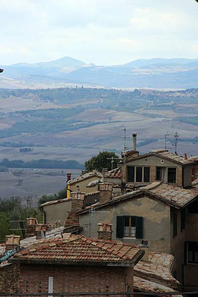 istock montalcino - panorama from town 492230898