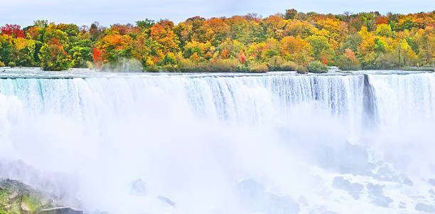 istock Panorama of Niagara Falls in autumn 492248292