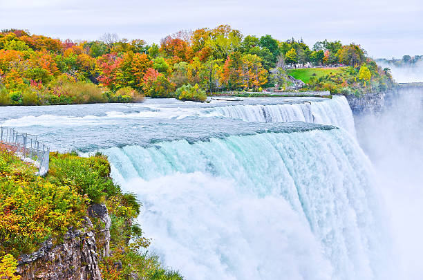 istock American side of Niagara Falls in autumn 492248510