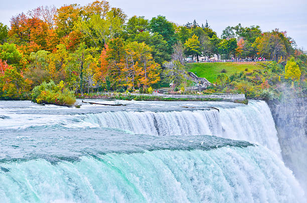 istock American side of Niagara Falls in autumn 492248744