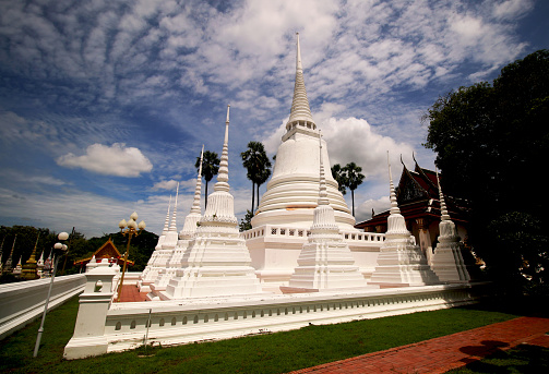 Pagoda means building or object that is created. A memorial to worship.