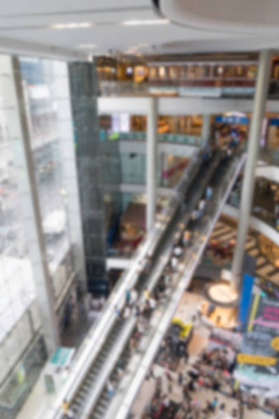 istock Bangkok Longest Escalator blurred for Background 492257538