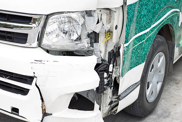 istock Traffic accidents on the road from the crash 492262308