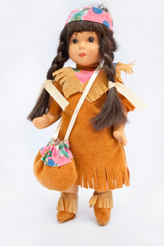 Native American girl doll