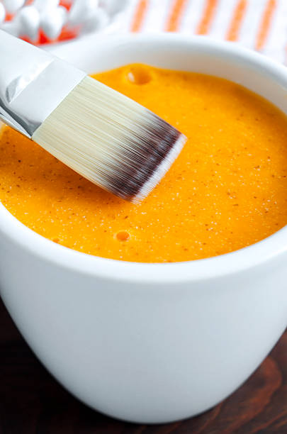 istock Cosmetic mask (scrub) in a bowl 492263254