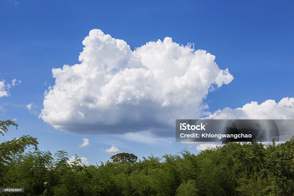 clouds with blue sky Cumulonimbus Stock Photo