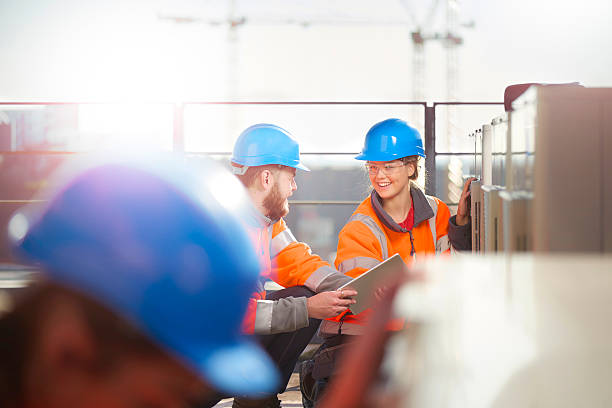 istock female air conditioning technician with her supervisor 492274996