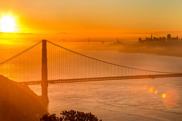 istock Golden Gate Bridge at Sunrise 492278342