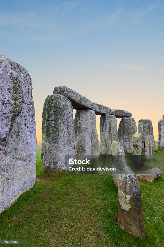 Stonehenge. - Lizenzfrei Stonehenge Stock-Foto