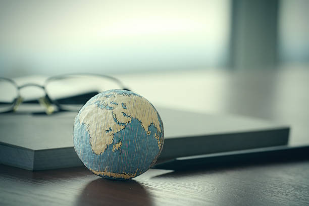 istock hand drawn texture globe with blank social media diagram 492278930