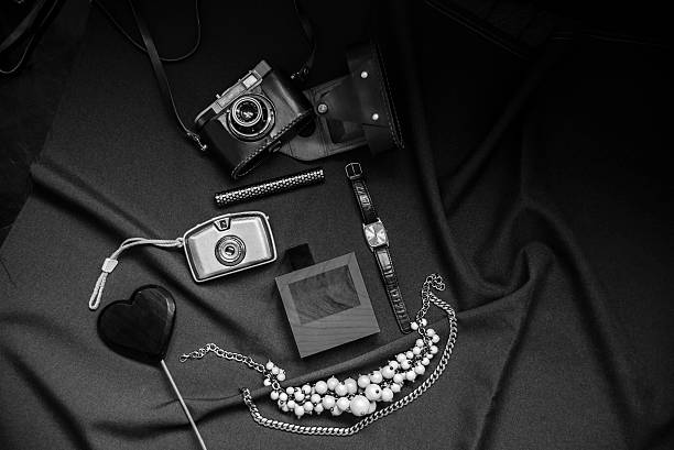 istock Black and white vintage still life 492280490