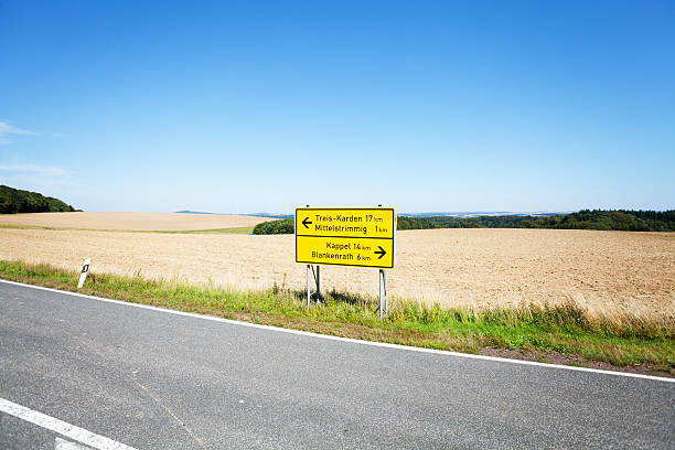istock Road sign at road L 202 492287070