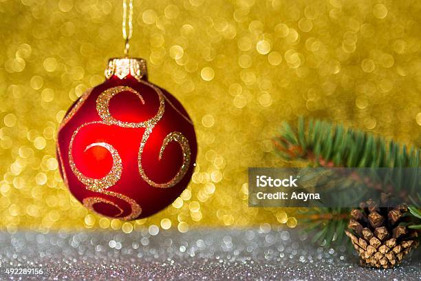 Christmas Background Stock Photo - Download Image Now - 2015, Branch - Plant Part, Bright