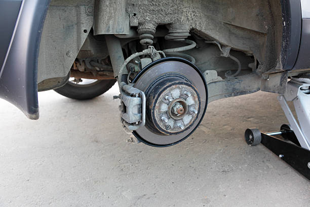 istock braking system of the car 492289420