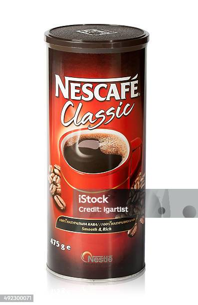 Nescafe Tin - zdjęcia stockowe i więcej obrazów Bez ludzi - Bez ludzi, Brązowy, Cyna