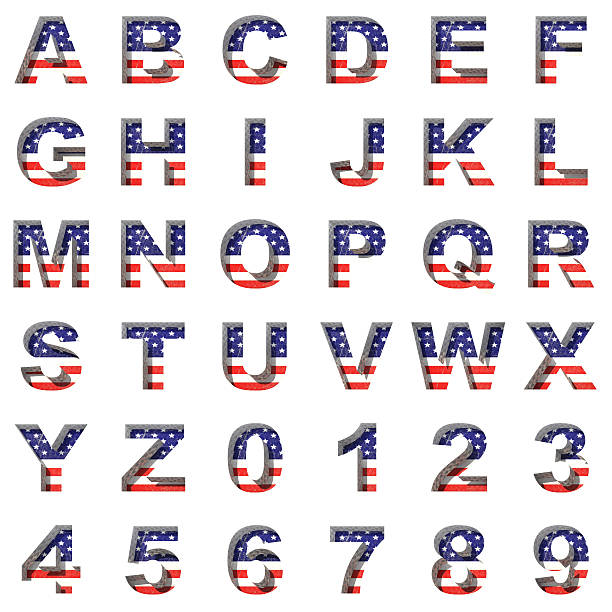 istock American metal alphabet on white 492300223