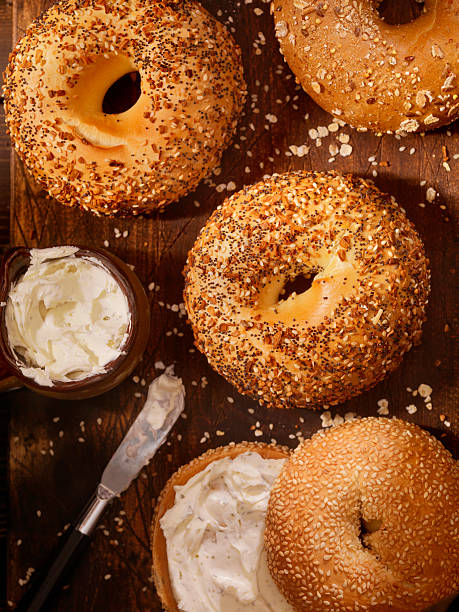 istock Bagels and Cream Cheese 492309294
