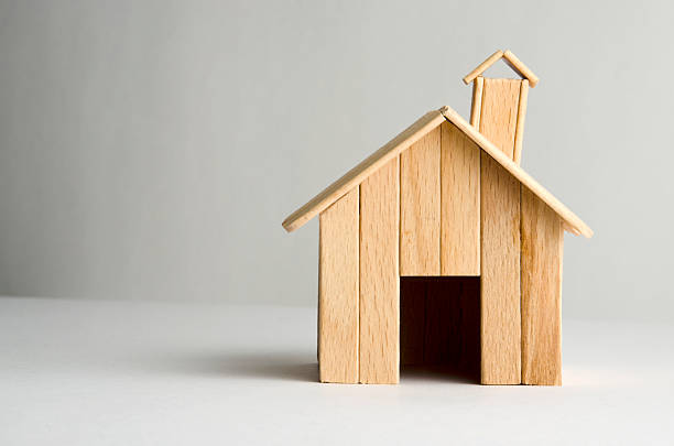 istock Little wood house 492312204