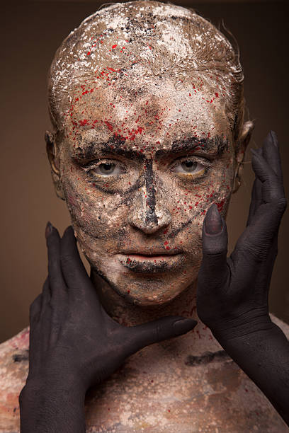 istock crazy color face art women portrait 492317630