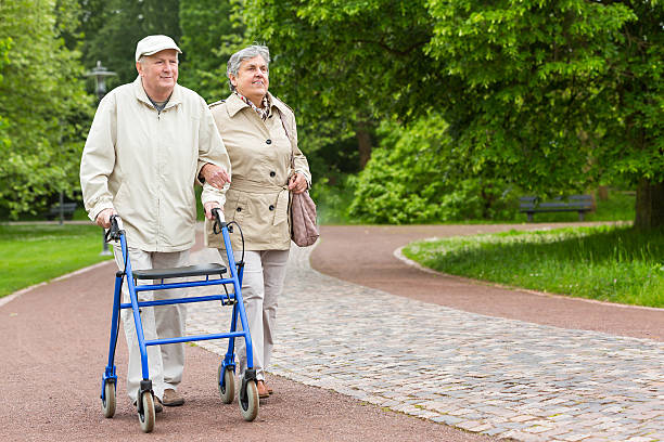 istock Senior couple outdoors 492334979