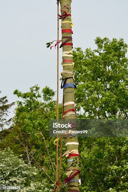 Maypole Fruit Tree Maypole Tree Stock Photo - Download Image Now - Celebration, Ceremony ...