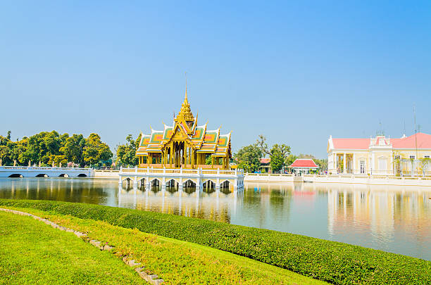 istock Architecture Bang pa in palace thailand 492336735