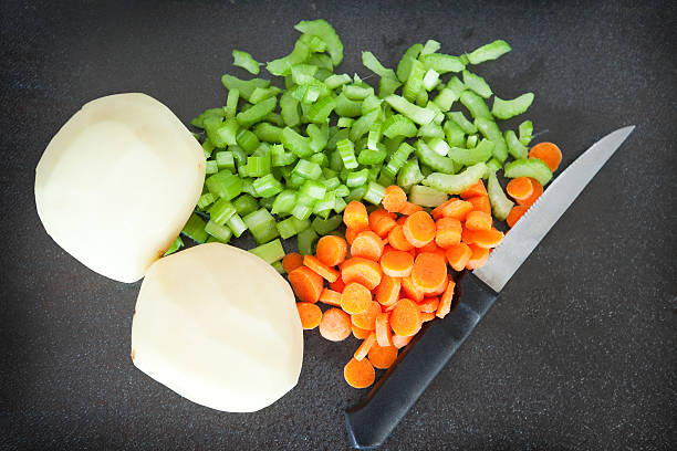 istock Chopped Celery And Carrots With Potatoes 492340205
