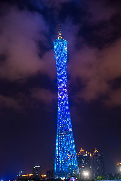 istock colorful Guangzhou Tower 492356970