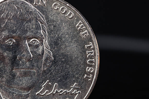 istock US American coin with wording 