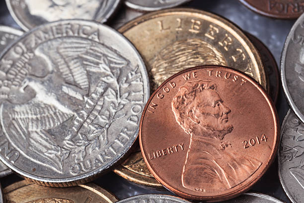 istock US American coin with wording 
