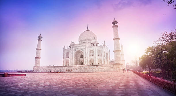 istock Taj Mahal in India 492357374