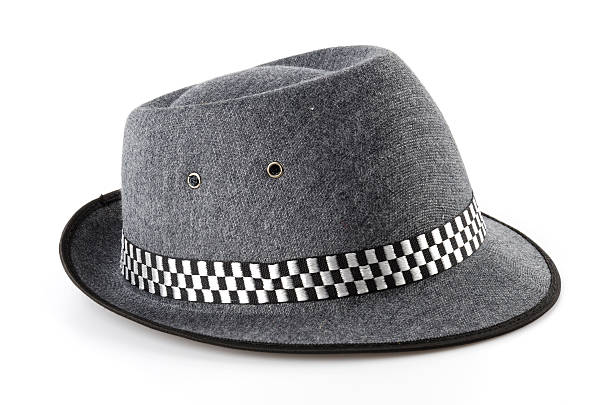 istock Vintage panama hat isolated white background 492360589