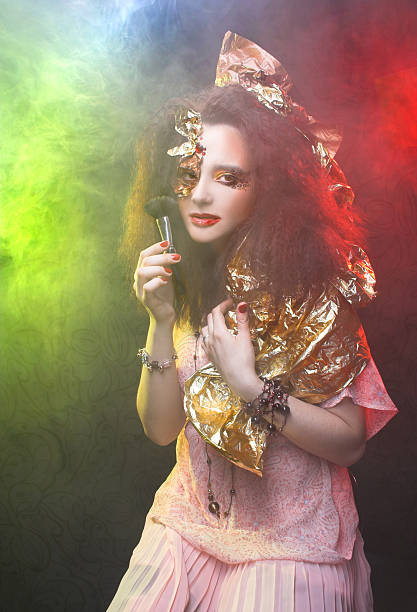 istock Woman and smoke. 492363971
