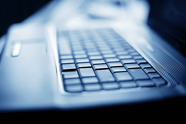 istock close-up laptop with shallow DOF 492364430