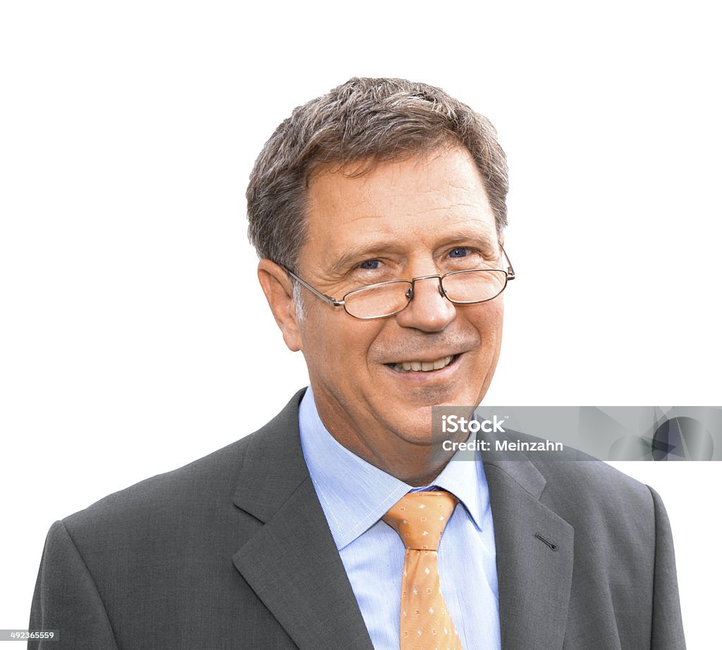 Positives Denken Geschäftsmann - Lizenzfrei 50-54 Jahre Stock-Foto