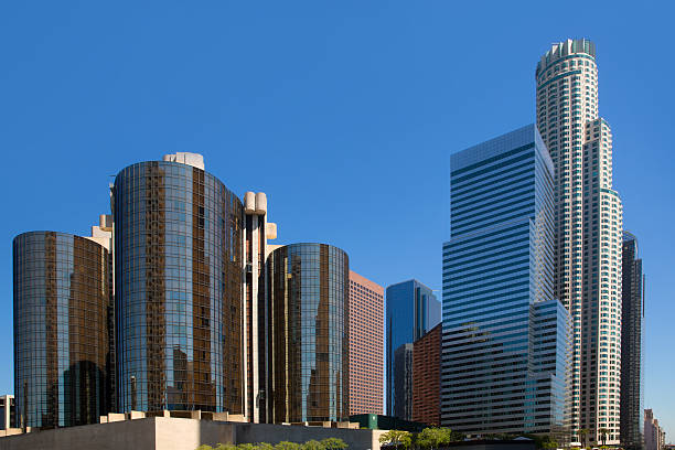 istock Downtown LA Los Angeles skyline California 492367549