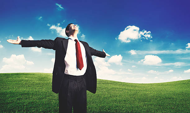 istock Businessman Freedom Relaxation Getaway Refreshment Concept 492369952