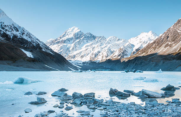 istock View to Hooker Glacier and mt. Cook 492370810