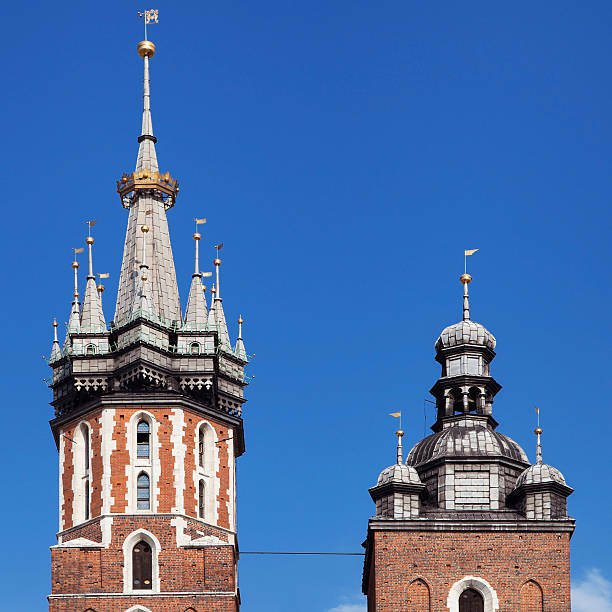 istock Spires of the St Mary Church 492385196